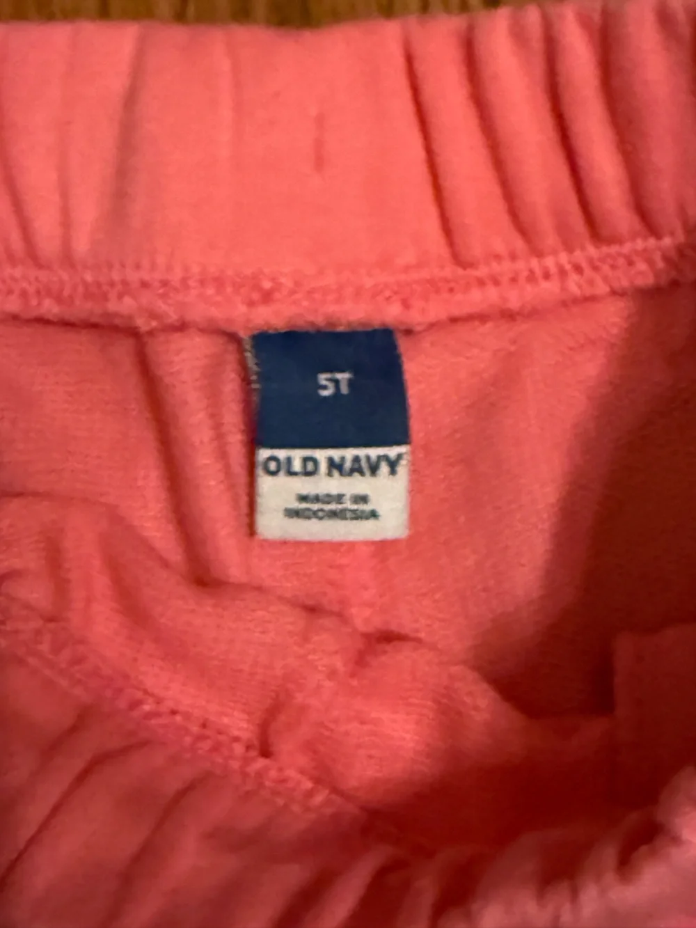 Old Navy Coral Pink Drawstring Girls' Shorts